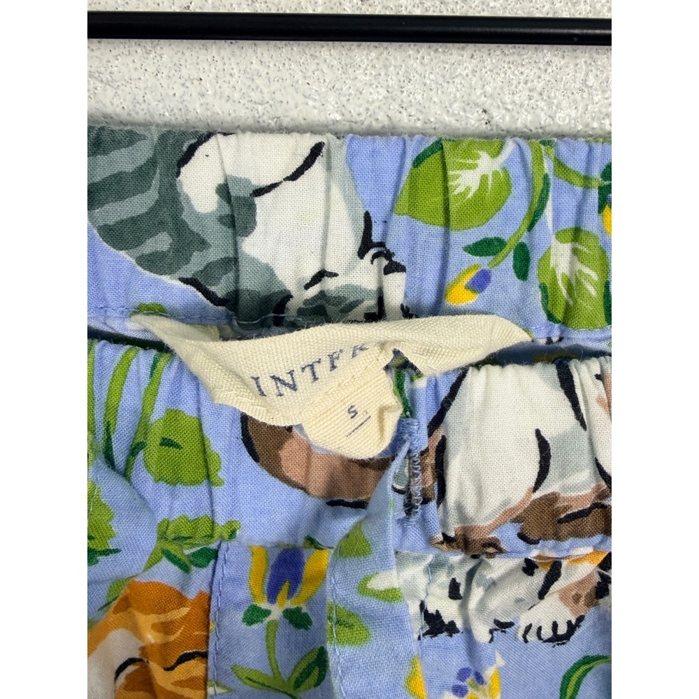 Printfresh Pajama Pants Womens S Blue Must Love Cats Print Cotton Lounge - Picture 4 of 13